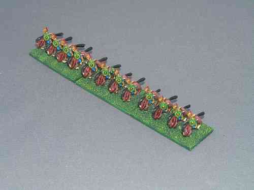 10mm Roman Auxiliary Cavalry of the Late 1st  and Early 2nd centuries AD