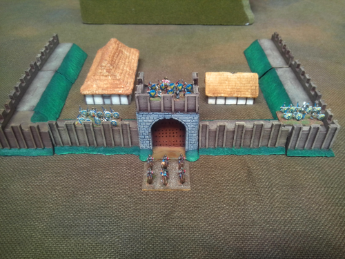 10mm Saxon Fort Pack