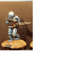 25/28mm figure of the Andromeda Federal Marines: Marine with Heavy laser #1