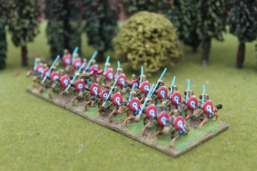 10mm Late Roman armored heavy cavalry throwing Javelin