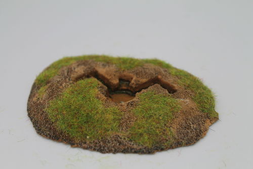 10mm WWII German entrenchments - 81mm mortar position